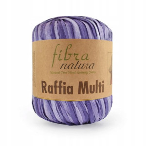 Włóczka Fibranatura Raffia Multi 117-19 papierowa