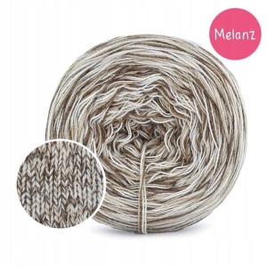 KOKONEK Melanż Soft R99 4 nitki, 375 m, 100 g