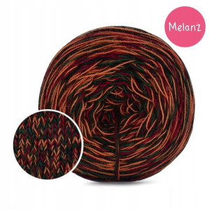 KOKONEK Melanż Soft R101 4 nitki, 375 m, 100 g