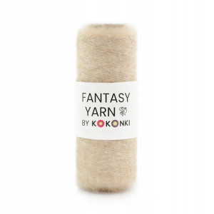 Nić fantazyjna FANTASY YARN KOKONKI mohair owsiany