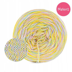 KOKONEK Melanż Soft R103 4 nitki, 375 m, 100 g