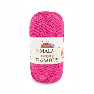 Włóczka Himalaya Everyday Bambus 17 / gorący róż