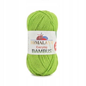 Włóczka Himalaya Everyday Bambus 26 / zielone jabł