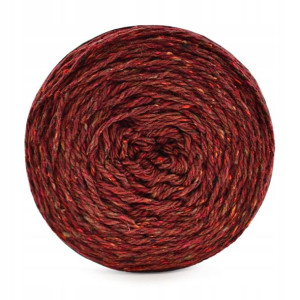 Włóczka KOKONKI Tweed czereśniowy ~260 m 100 g