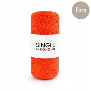 Nić Włóczka SINGLE Pure KOKONKI rudy MERINO