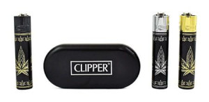 Zapalniczka Clipper Leaves Silhouette