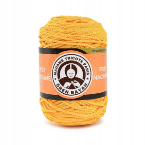 Sznurek MTP Poly Macrame 2mm 108 / słonecznik