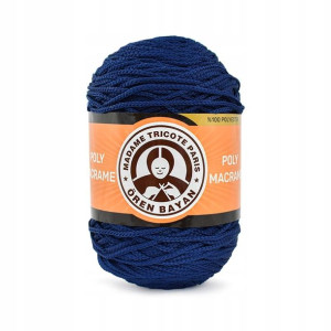 Sznurek MTP Poly Macrame 2mm 125 / granat