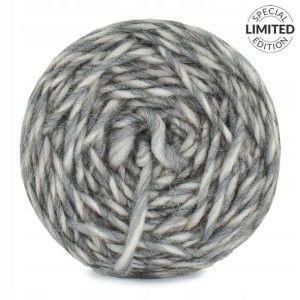 Włóczka KOKONKI WAVA 03 / grey mix / ~150 m