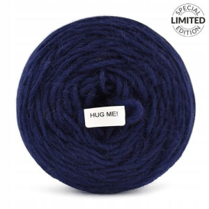 Włóczka KOKONKI HUG H06 / granat / ~180 m