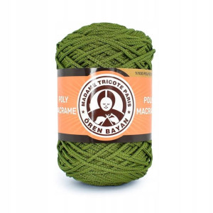 Sznurek MTP Poly Macrame 2mm 126 / zieleń