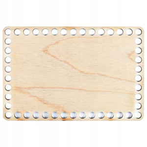 Baza dno koszyka prostokąt 15x10 cm otwory 7 mm