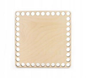 Baza dno koszyka kwadrat 150x15 cm otwory 10 mm