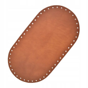 Baza dno torebki owal skóra Taki Pompon 26x14 toff