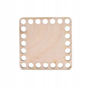 Baza dno koszyka kwadrat 10x10 cm otwory 10 mm
