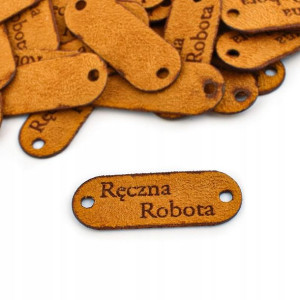 Metka nubuk premium Ręczna Robota / rudy