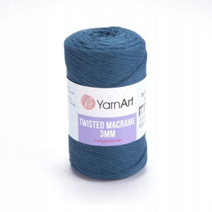 Sznurek YarnArt Twisted Macrame 3mm 789 petrol