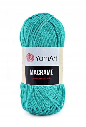 Sznurek poliestrowy YarnArt Macrame 1,5 152 turkus