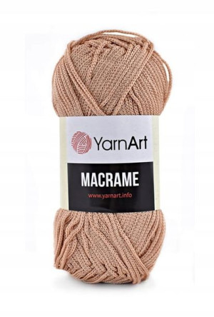 Sznurek poliestrowy YarnArt Macrame 1,5 131 beżowy