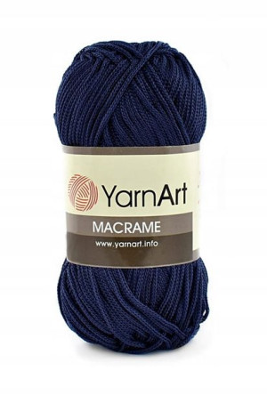 Sznurek poliestrowy YarnArt Macrame 1,5 162 granat