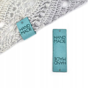Metka nubuk premium "HAND MADE" turkus