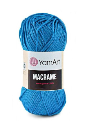Sznurek poliestrowy YarnArt Macrame 1,5 139 niebie