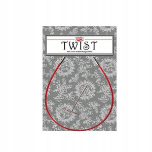 Wymienne żyłki drutów ChiaoGoo Twist Red 20cm MINI