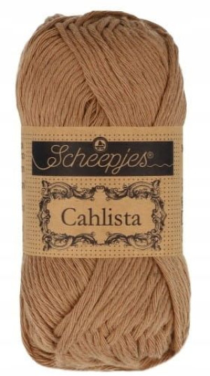 Włóczka Scheepjes Cahlista 50g / 503 orzech włoski