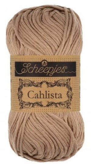 Włóczka Scheepjes Cahlista 50g / 506 ciemny karmel