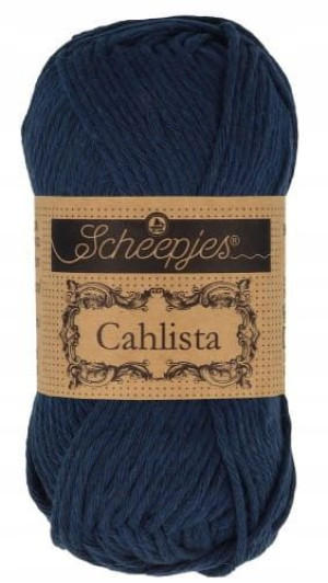 Włóczka Scheepjes Cahlista 50 g / 124 ultramaryna