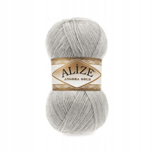 Włóczka Alize Angora Gold 652 / popiel