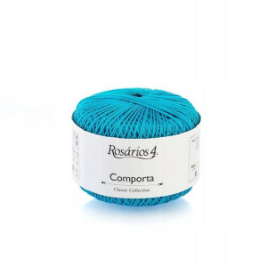 Włóczka Rosarios 4 Comporta 11 Azul turkus 50g