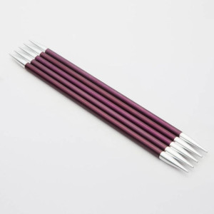 Druty do skarpet KnitPro Zing double-pointed 6,0mm