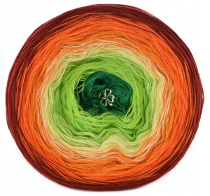 Włóczka KOKONEK Classic A102 Ombre Lekka Gładka