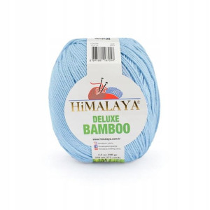 Włóczka Himalaya Deluxe Bamboo 14 / niebieski