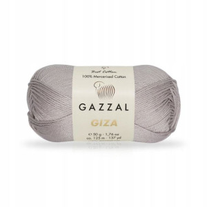 Włóczka Gazzal Giza 2488 / szarobeżowy