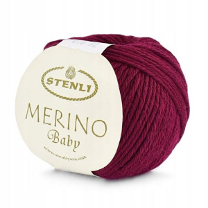 Włóczka Stenli Merino Baby 418 / jeżyna