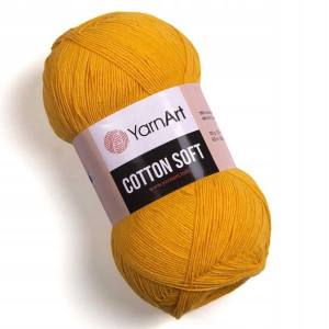 Włóczka YarnArt Cotton Soft 35 / żółty