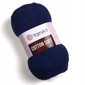 Włóczka YarnArt Cotton Soft 54 / granat