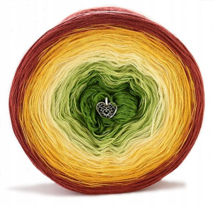 Włóczka KOKONEK Classic A145 Ombre Lekka Gładka