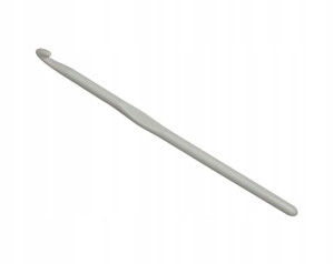 Szydełko teflonowe / szare / 8,0 mm