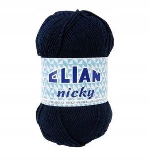 Włóczka Elian Nicky 209 / granat