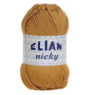 Włóczka Elian Nicky 221 / jasny brąz