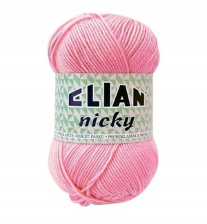 Włóczka Elian Nicky 229 / róż
