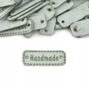 Metka nubuk premium Handmade / seledyn