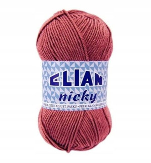 Włóczka Elian Nicky 6683 / malwa