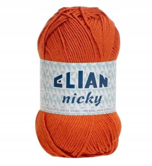 Włóczka Elian Nicky 6963 / rdza