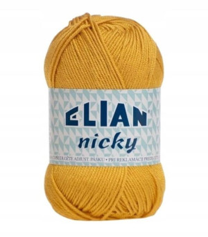Włóczka Elian Nicky 6686 / złoty