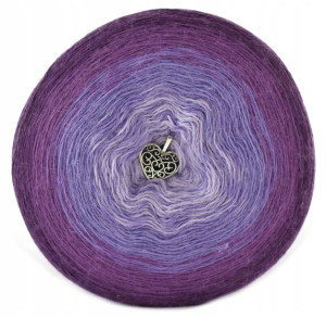 Włóczka KOKONEK Merino 419 Purple Delight