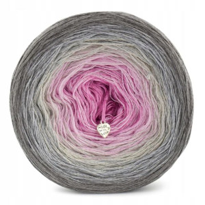 Włóczka KOKONEK Merino 498 Steel Roses